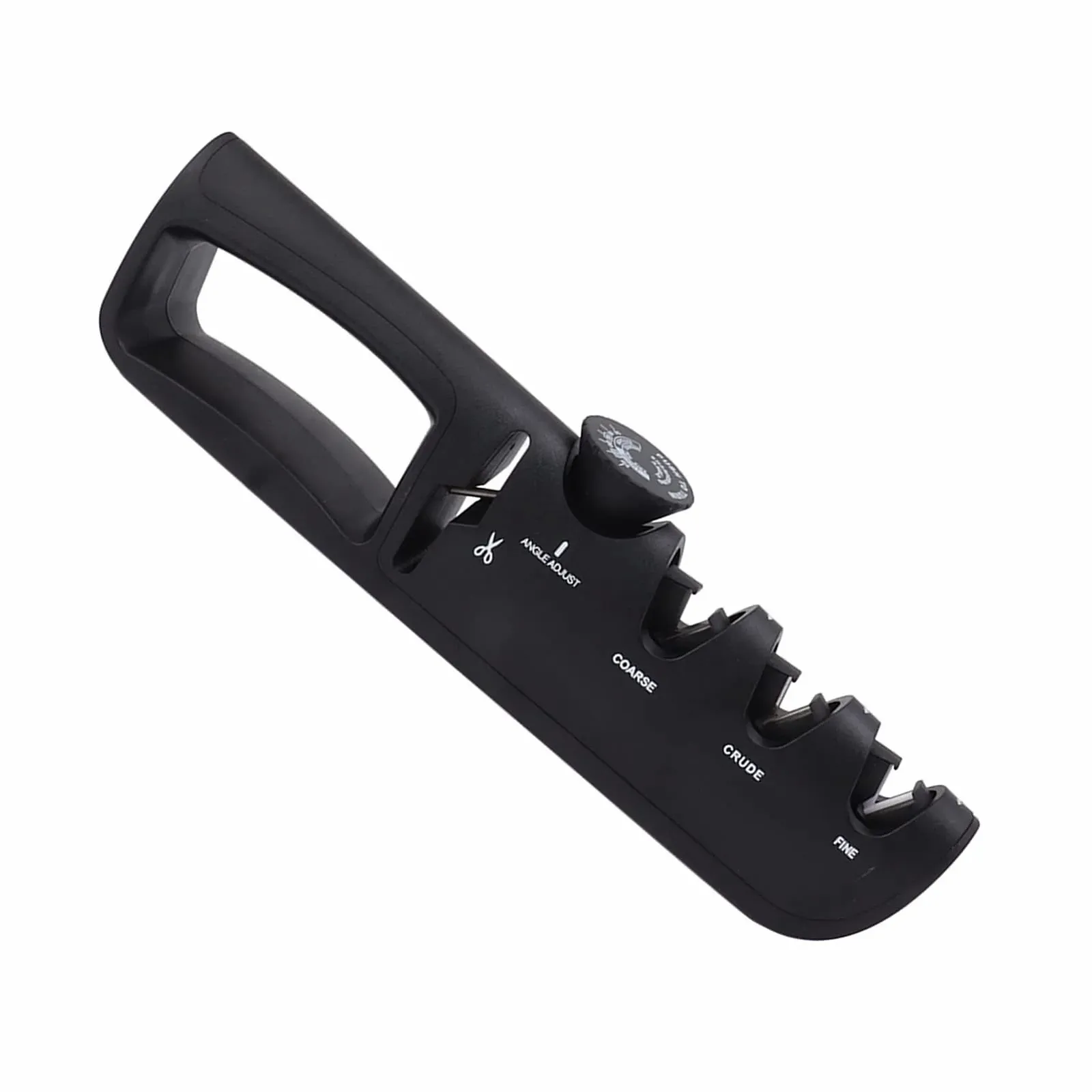 Точилка для ножей регулируемая 4-в-1 профессиональная с футляром Черная, фото №7