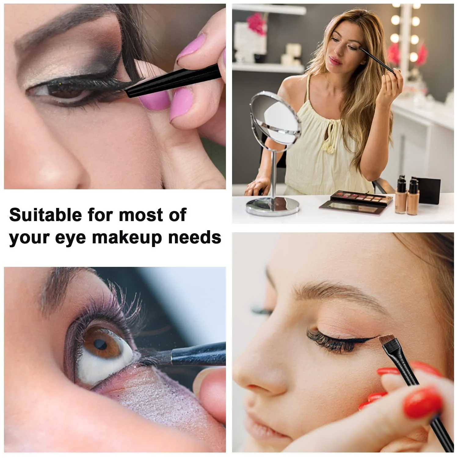 Набор тонких макияжных кистей, фото №6 Набор тонких макияжных кистей, фото №6