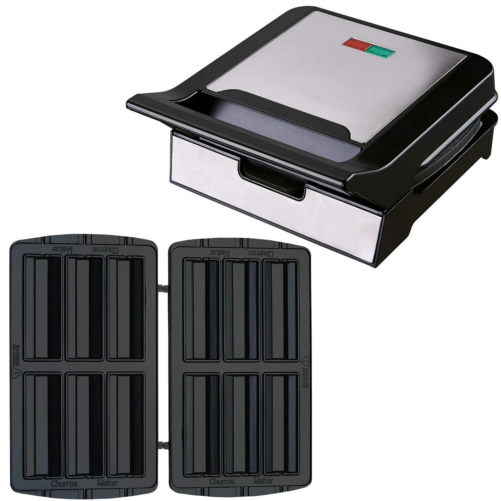 Аппарат для пончиков Syntrox Germany MM-1400W с пластинами для чуррос, фото №2