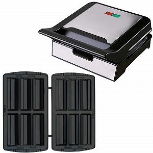 Аппарат для пончиков Syntrox Germany MM-1400W с пластинами для чуррос synthetic.ua - Фото 1