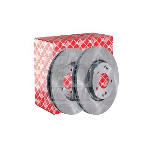 Тормозной диск FEBI BILSTEIN 170696 для SSANGYONG KG MOBILITY передний мост, фото №2