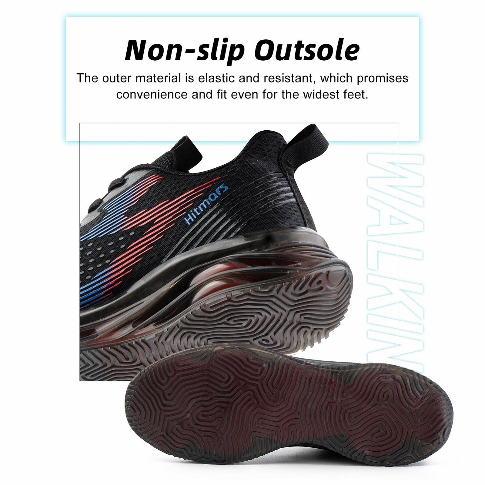 Кроссовки Hitmars Спортивные Легкие Черный EU 36-47, фото №4 Кроссовки Hitmars Спортивные Легкие Черный EU 36-47, фото №4