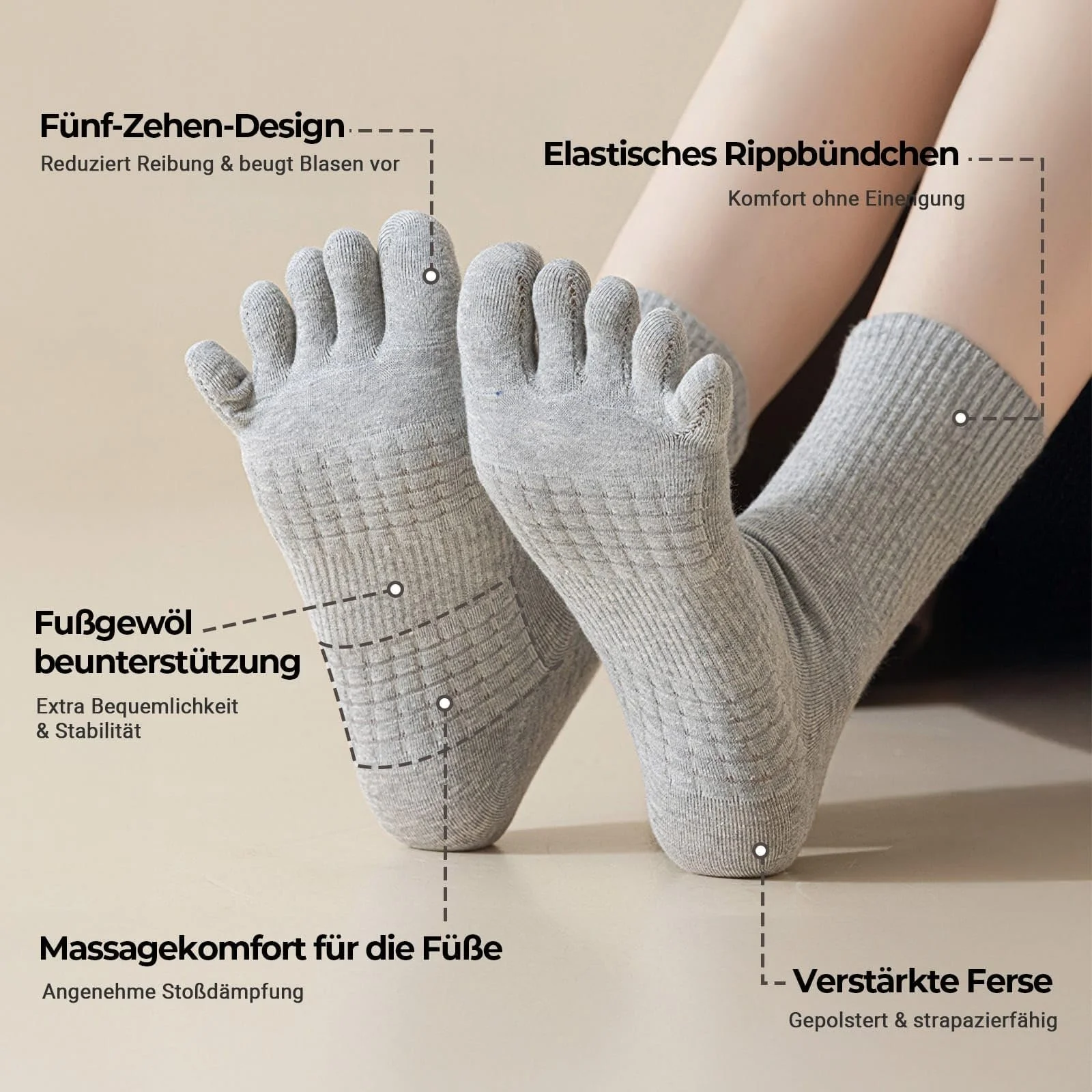 Жіночі шкарпетки з бавовни, фото №3