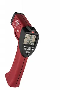 Пірометр Testboy TV 328 для виявлення цвілі з дисплеєм Червоно-чорний - Фото 1