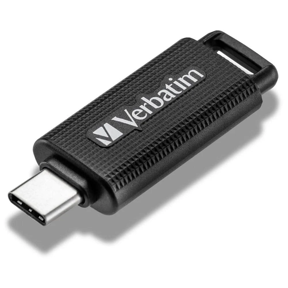 USB-накопичувач Verbatim Store 'n' Go 64GB USB-C Black, фото №1