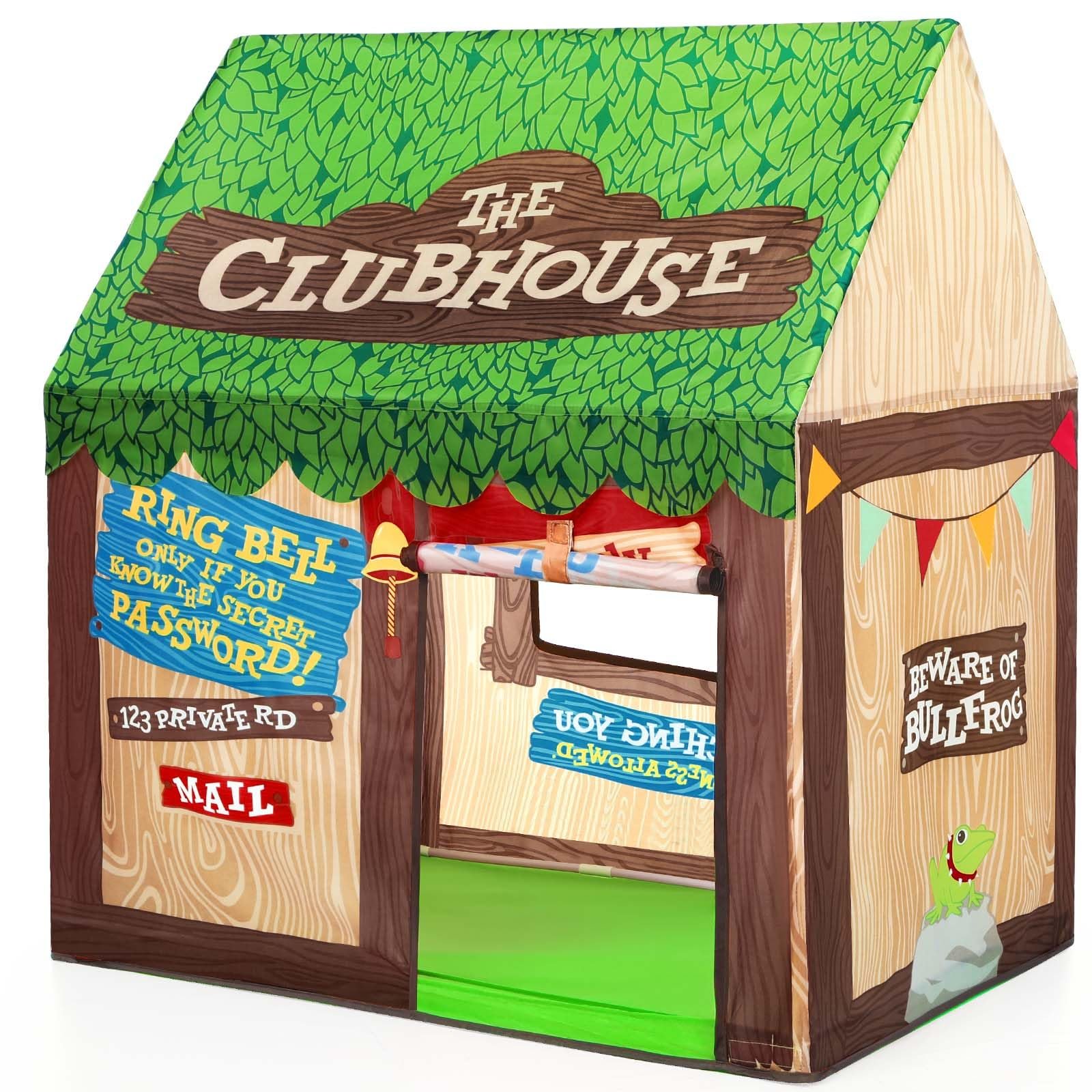 Игровой домик SweHouse Детский для помещения с дверцей и окнами Зеленый, фото №1