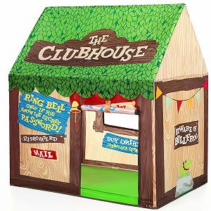 Игровой домик SweHouse Детский для помещения с дверцей и окнами Зеленый - Фото 1