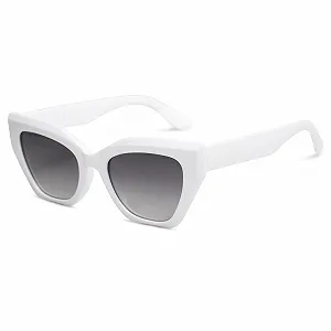 Солнцезащитные очки Кошачий глаз SOJOS SJ2235 Винтажные Женские Квадратные Поляризованные UV Protection Модные Ретро - Фото 1