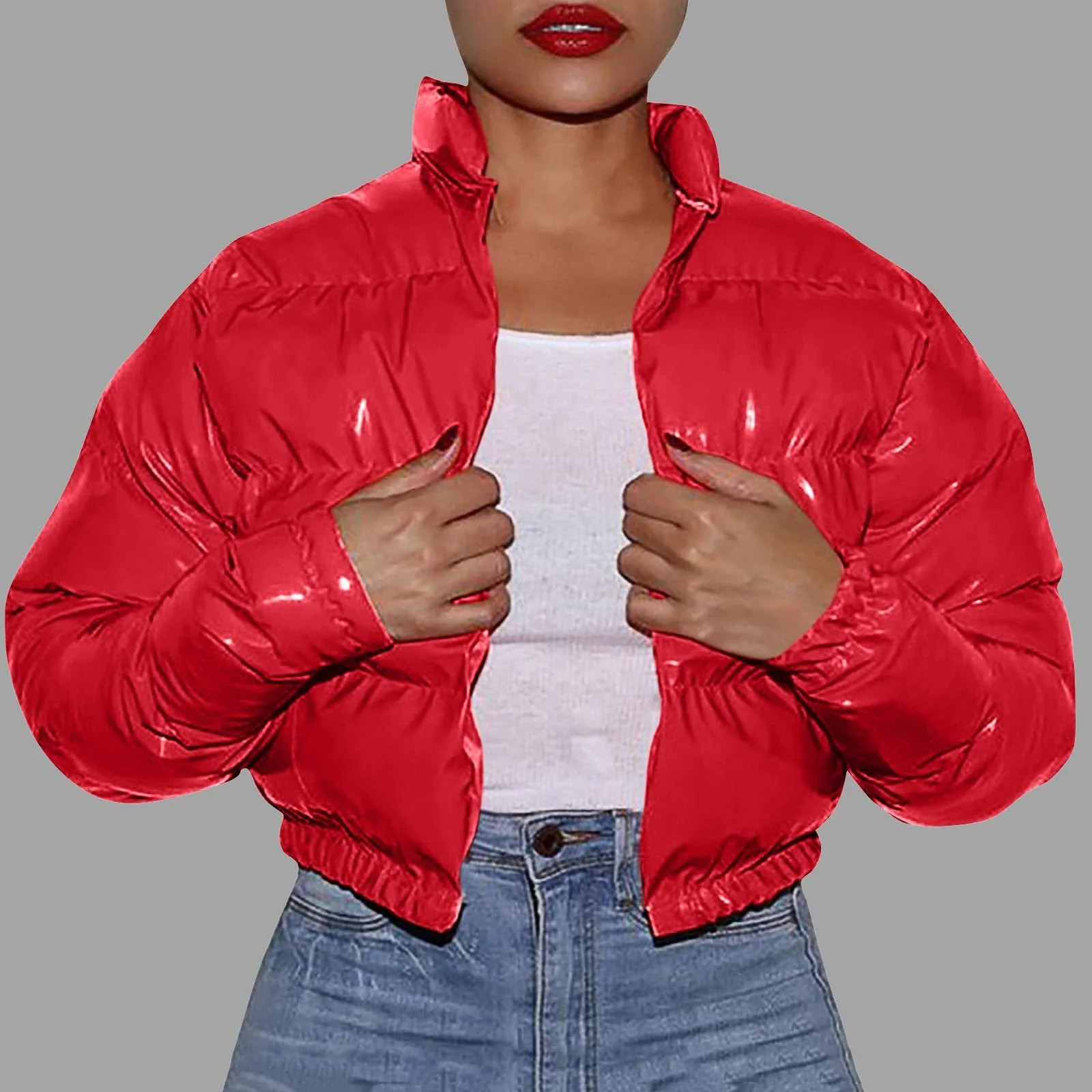 Жіноча куртка Осіння Зимова Бавовняна, фото №2 Жіноча куртка Осіння Зимова Бавовняна, фото №2