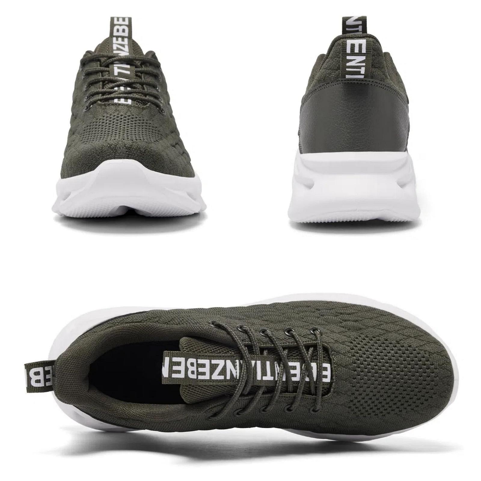 Кросівки TIANZEBEN Спортивні Чоловічі Для Бігу Тенісу Ходьби Легкі Дихаючі, фото №2