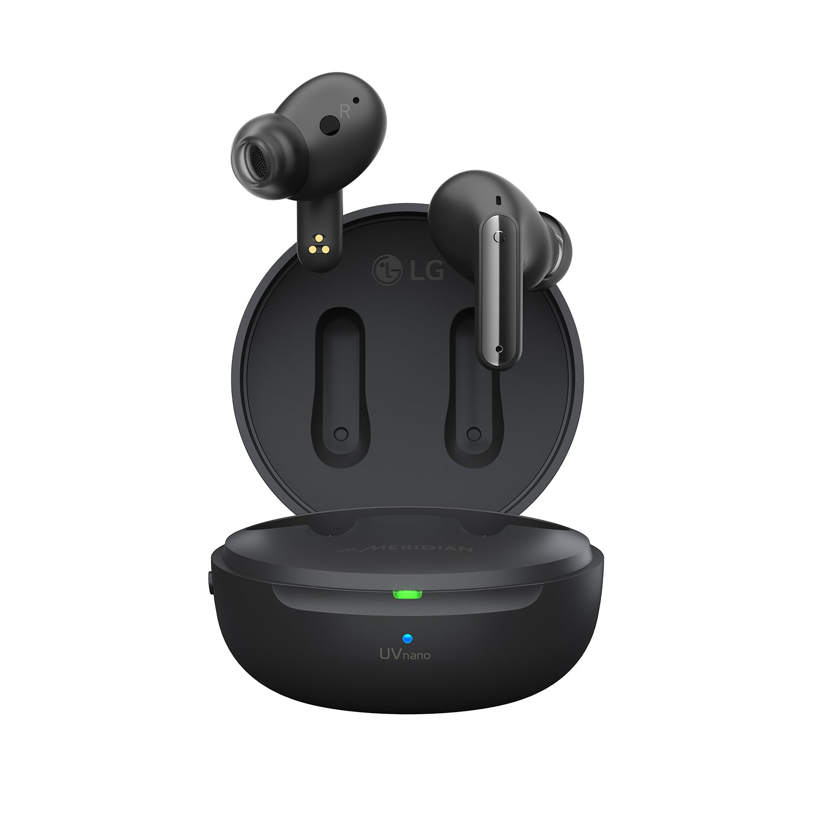 Наушники LG Tone Free DFP9 внутриканальные Bluetooth с Meridian Sound и активным шумоподавлением (ANC) черные, фото №1