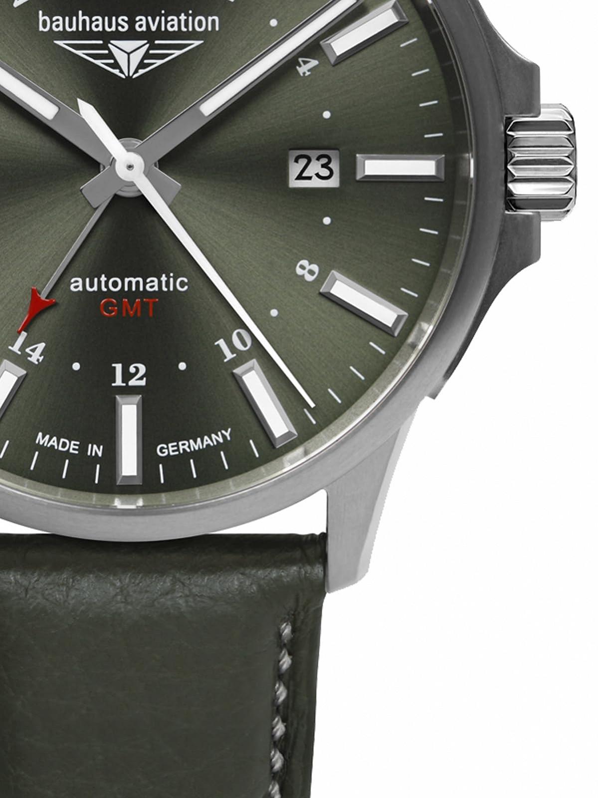 Часы Bauhaus Aviation Мужской Автоматический GMT Титановый корпус 10 ATM 2868, фото №2 Часы Bauhaus Aviation Мужской Автоматический GMT Титановый корпус 10 ATM 2868, фото №2