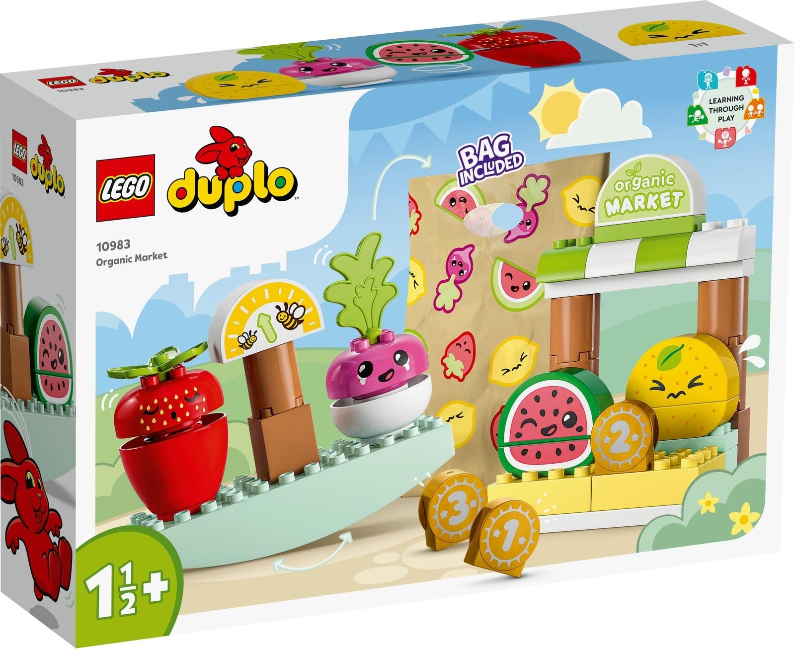 Набор Lego Duplo 3 шт: 10984 Organic Garden, 10983 Biomarkt & 10982 Fruit and Vegetable Tractor, фото №4