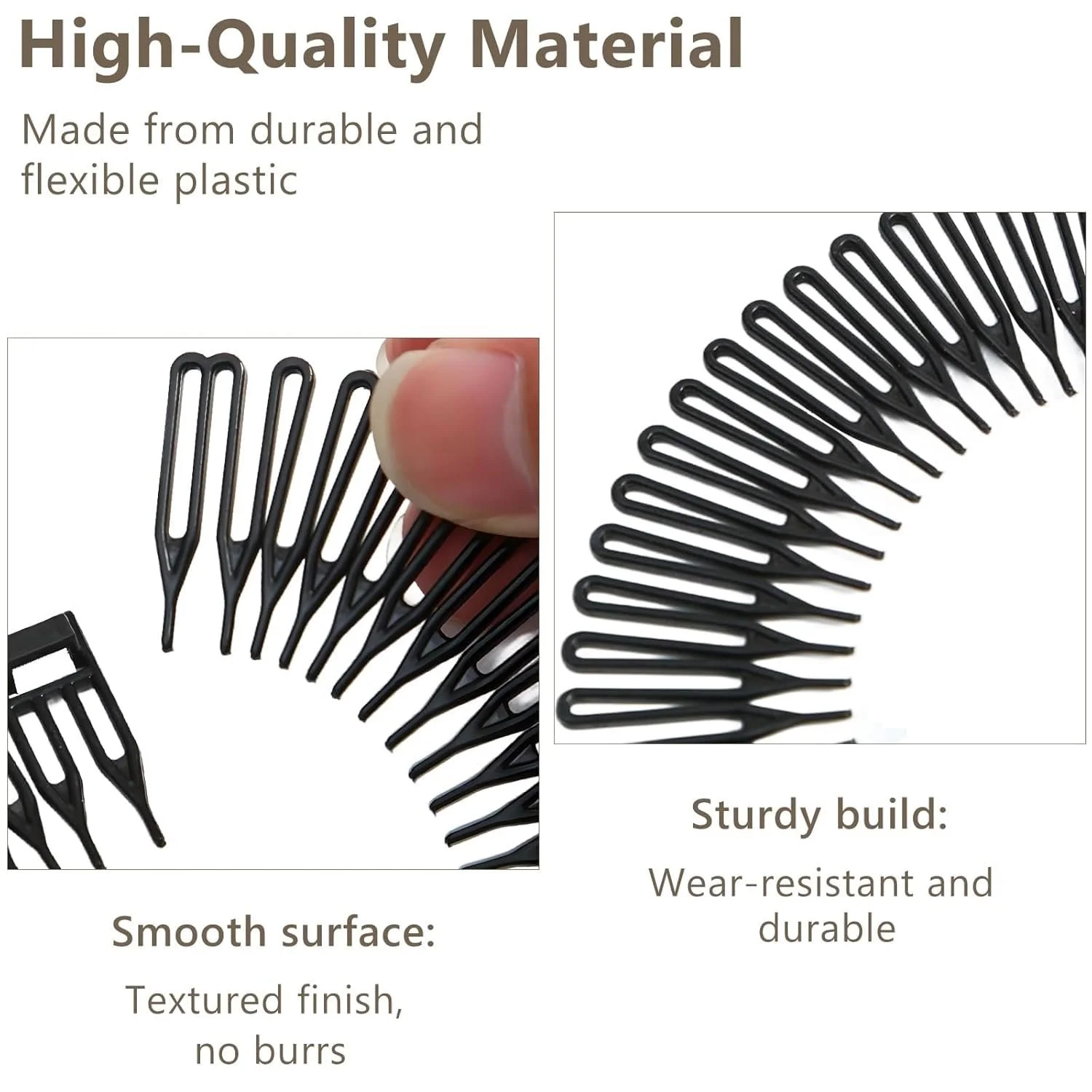 Обруч-гребешок эластичный, фото №6 Обруч-гребешок эластичный, фото №6