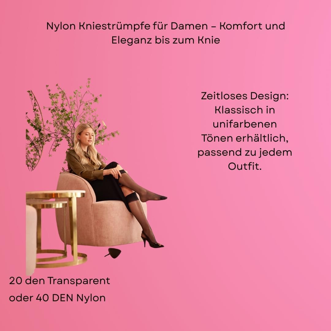 Гольфы Koronowski, 5 пар, 20 ден, прозрачные или 40 ден, нейлоновые, тонкие гольфы до колена, широкий комфортный пояс для женщин, фото №8