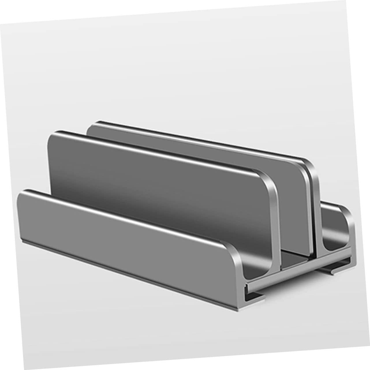 Регулируемая подставка для планшета/ноутбука из алюминиевого сплава, многофункциональная портативная вертикальная подставка с нескользящим силиконом, стабильный настольный органайзер для разных устройств, фото №6