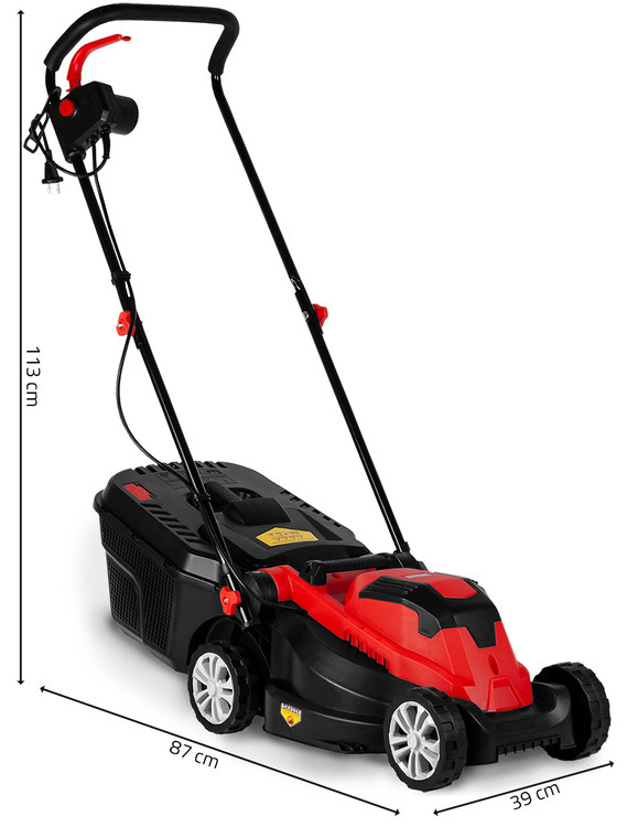 Электрическая газонокосилка Maltec 2100 Вт Turbo Eco 30L, фото №2