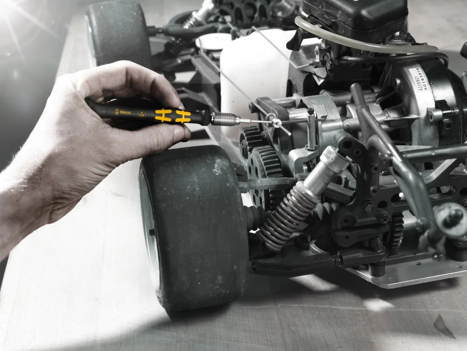 Динамометрична викрутка Wera Micro ESD 1430 05074804001 срібляста, фото №11