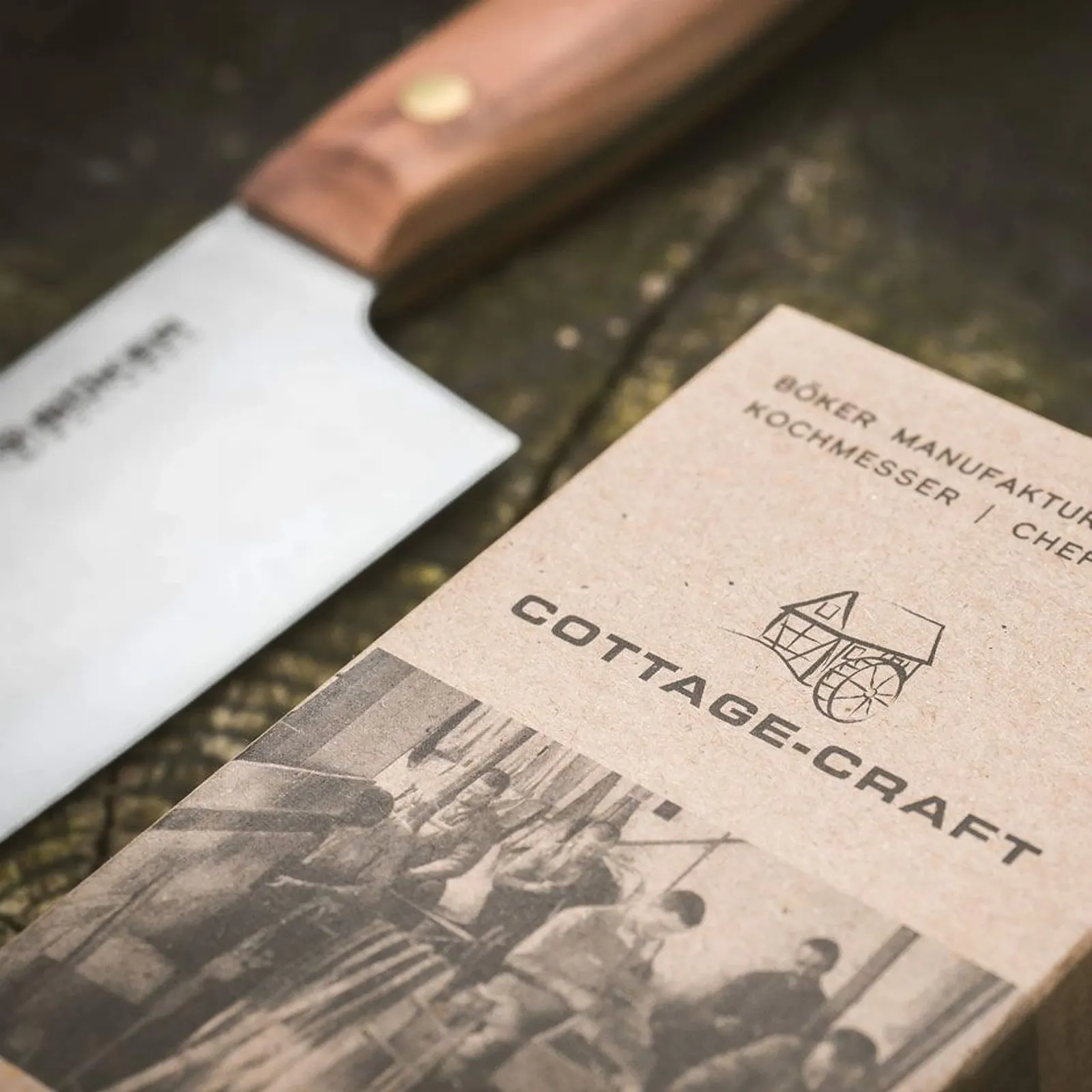 Нож кухонный BÖKER SOLINGEN® Cottage Craft Professional для очистки овощей ручной работы, фото №8 Нож кухонный BÖKER SOLINGEN® Cottage Craft Professional для очистки овощей ручной работы, фото №8