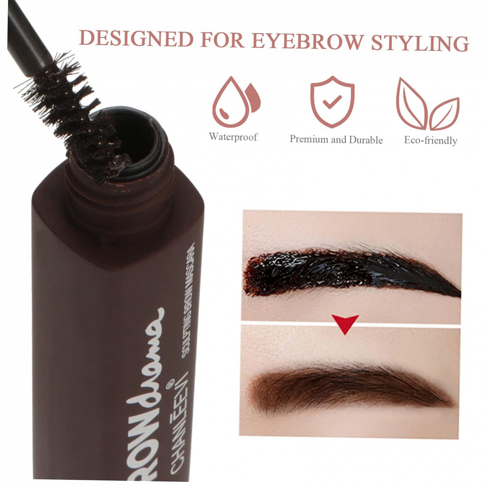 Гель для брів Beavorty триколірний стійкий, фото №4 Гель для брів Beavorty триколірний стійкий, фото №4