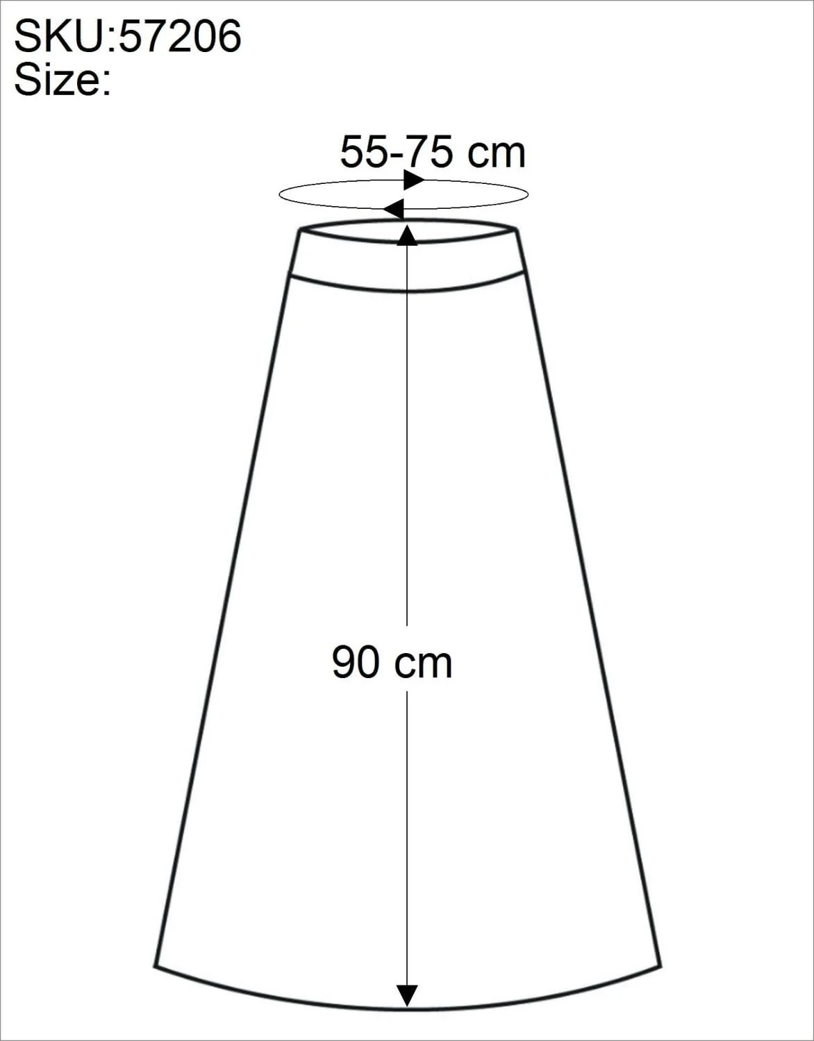 Максі спідниця GURU SHOP Tie Dye, Довга, фото №5