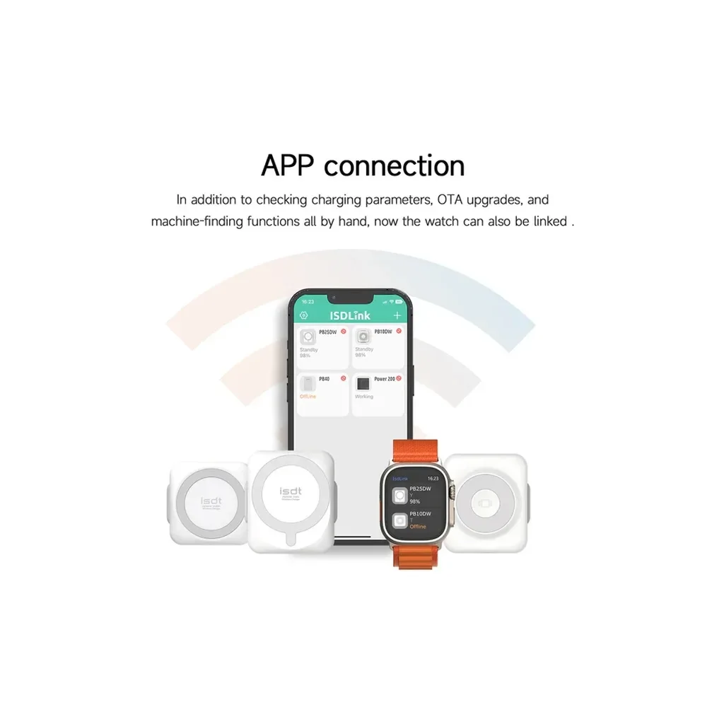 Батарея универсальная iSDT PB25 DW Portable Charger Power Bank (iSDT-PB25), фото №5