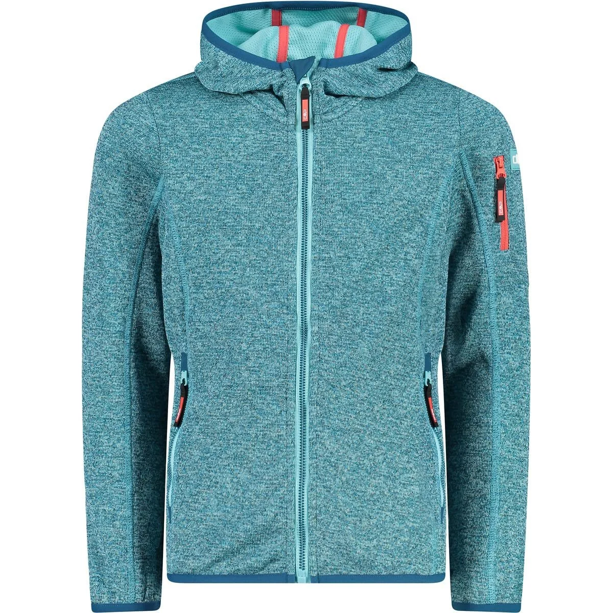 Куртка CMP Knit-Tech с фиксированным капюшоном, фото №1