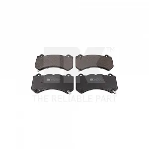 Комплект гальмівних колодок, дискове гальмо NK 229338 Передня вісь - Фото 1