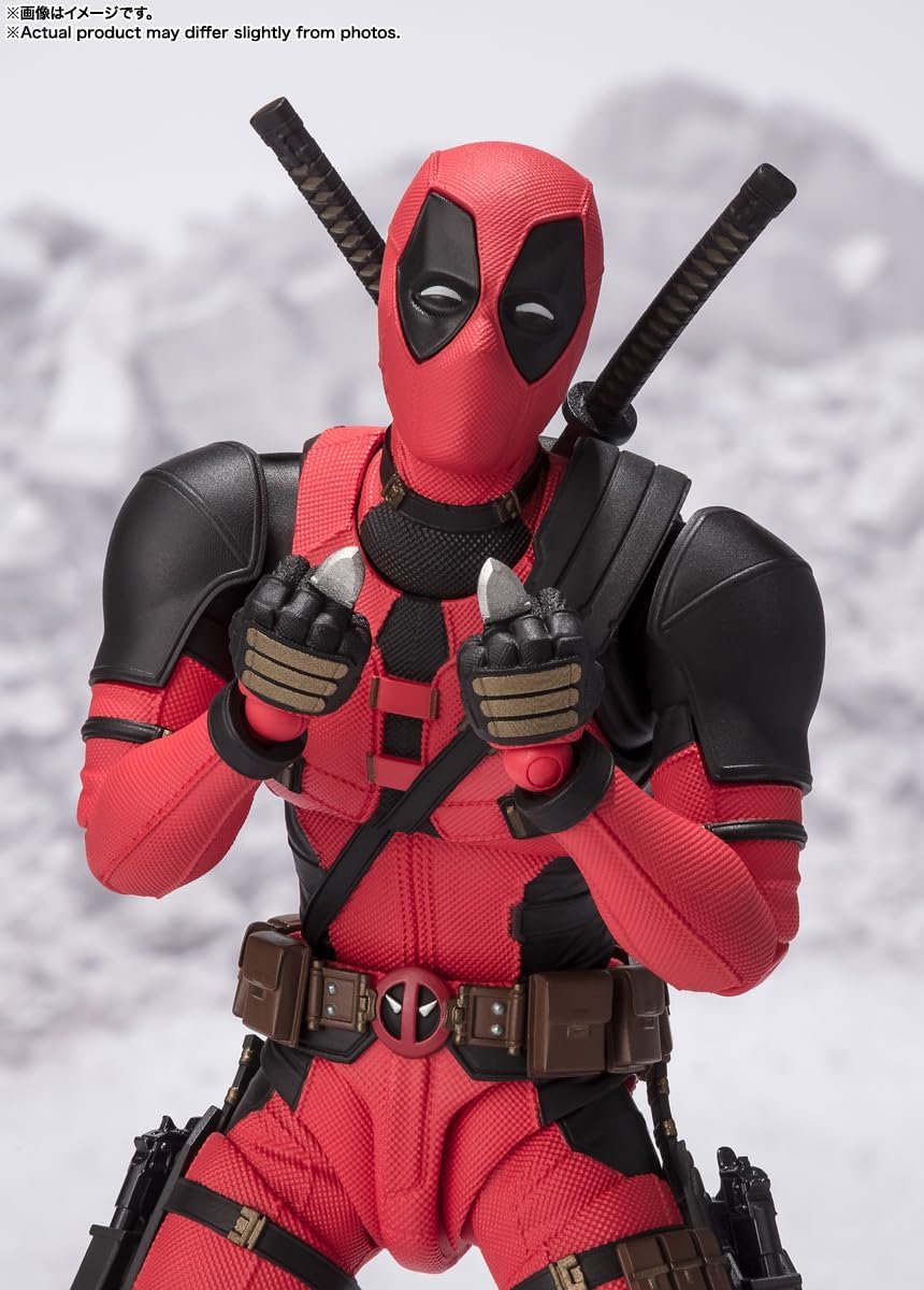 Екшн-фігурка Bandai Spirits S.H.Figuarts Deadpool (Deadpool & Wolverine) Deadpool, фото №7