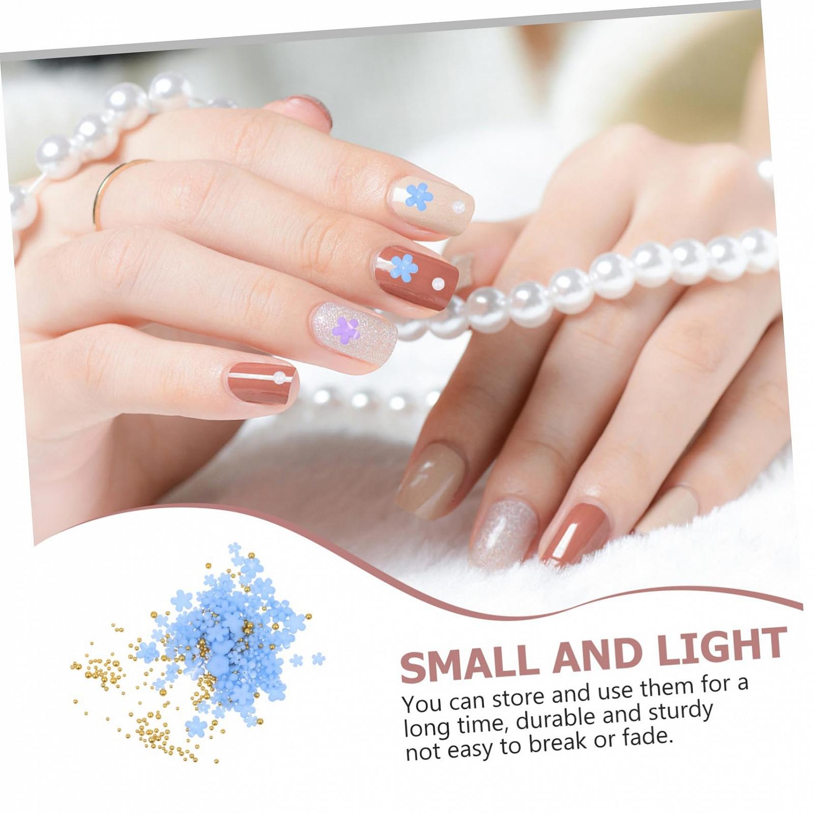 Украшения для ногтей Healeved Цветы акриловые 3 шт, фото №2 Украшения для ногтей Healeved Цветы акриловые 3 шт, фото №2