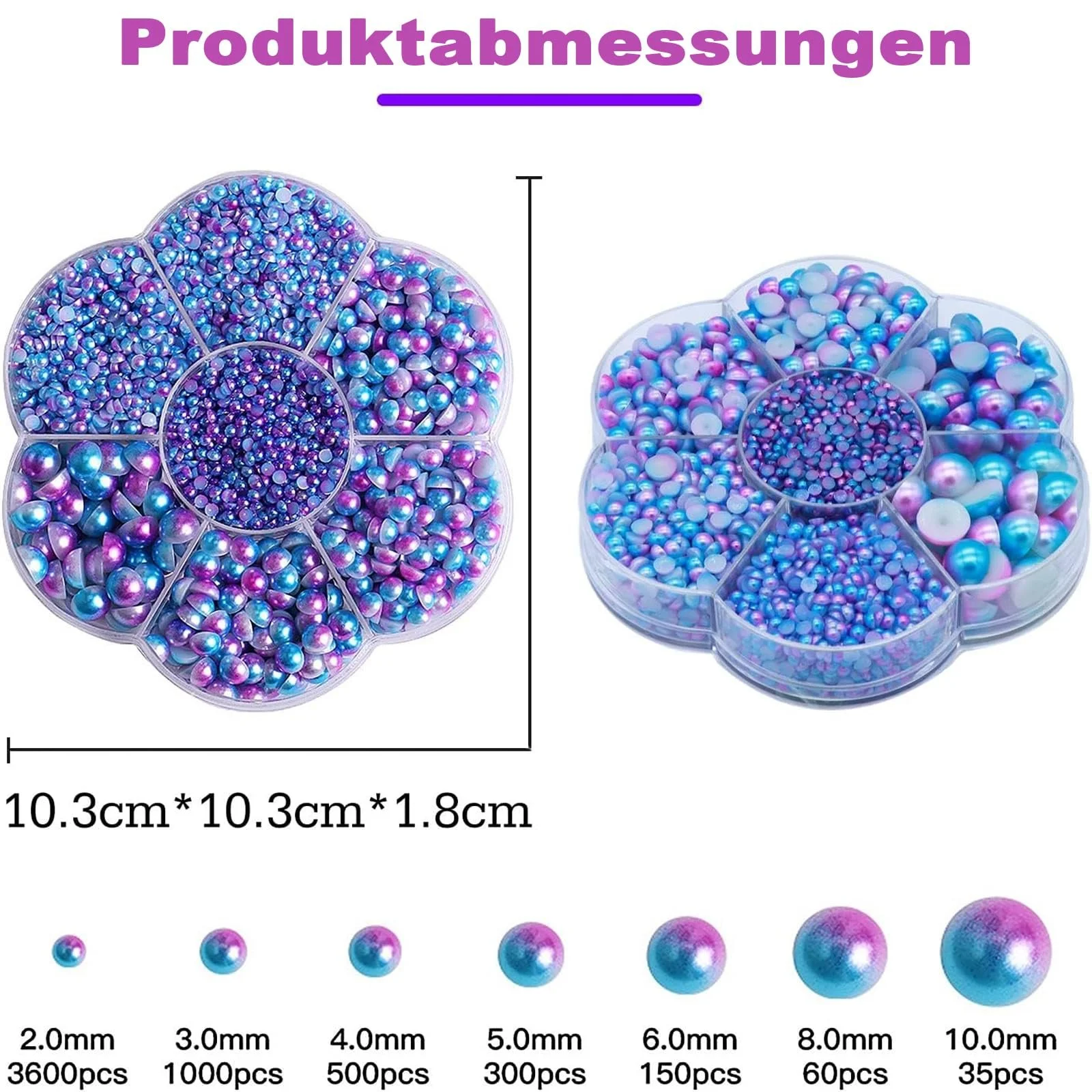 Набор блестящих камней, 93 г Смесь полубусин и блестящих камней с пинцетом и ручкой для рукоделия, 2 мм 10 мм с ручкой и пинцетом, Стразы для одежды, обуви, DIY (Сине-фиолетовый), фото №2