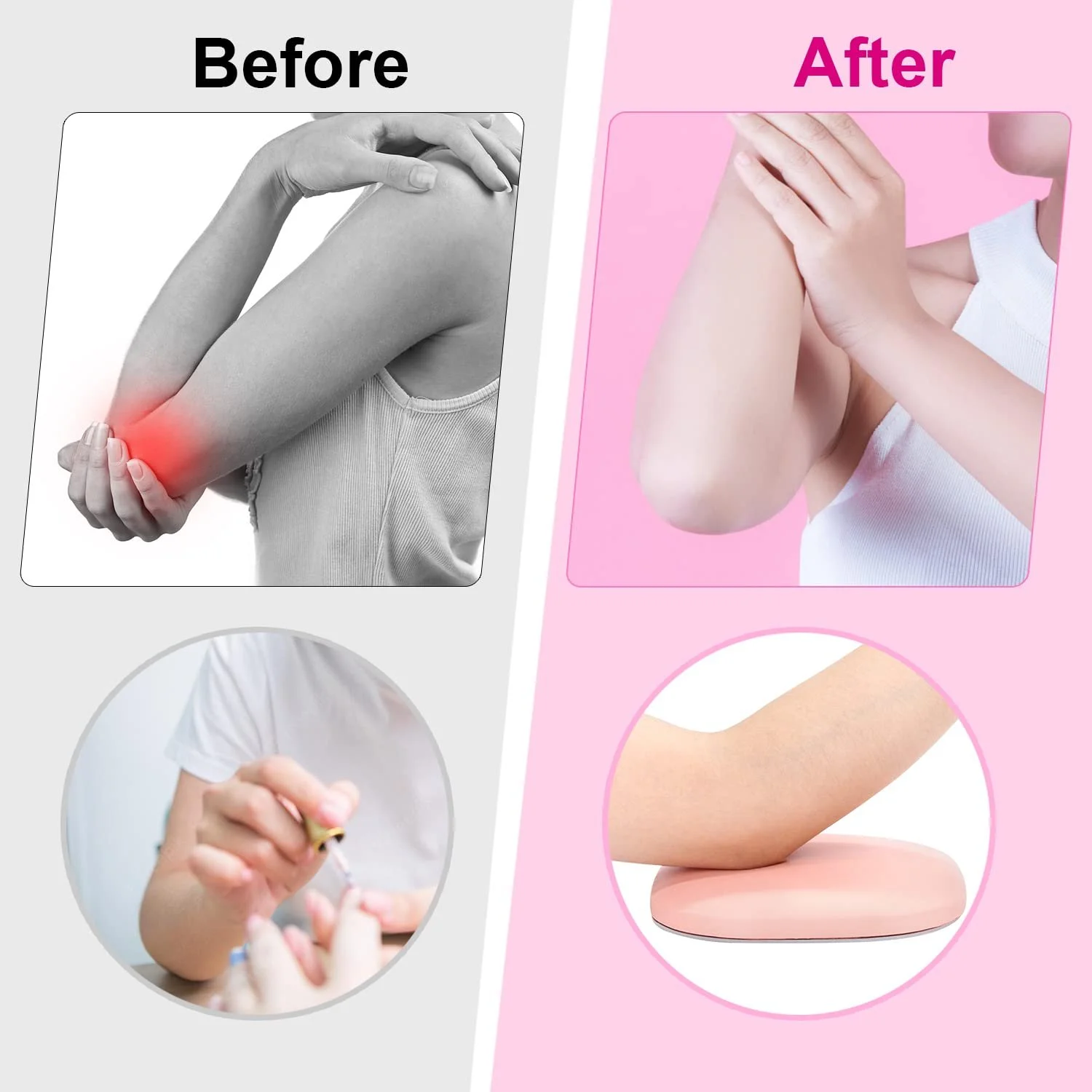 Подушка-подлокотник для маникюра, нескользящая, фото №3