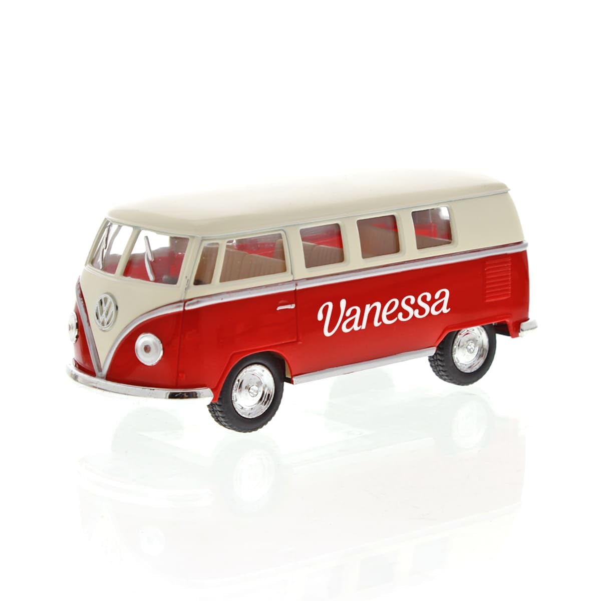 Игрушечная Машинка LittleStars VW Camper Van Персонализированная Красная, фото №1