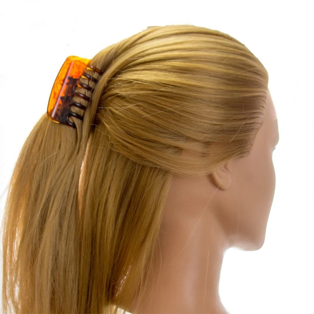 Заколка для волосся WeLoveBeads 6 см Champagne, 2 шт., фото №3