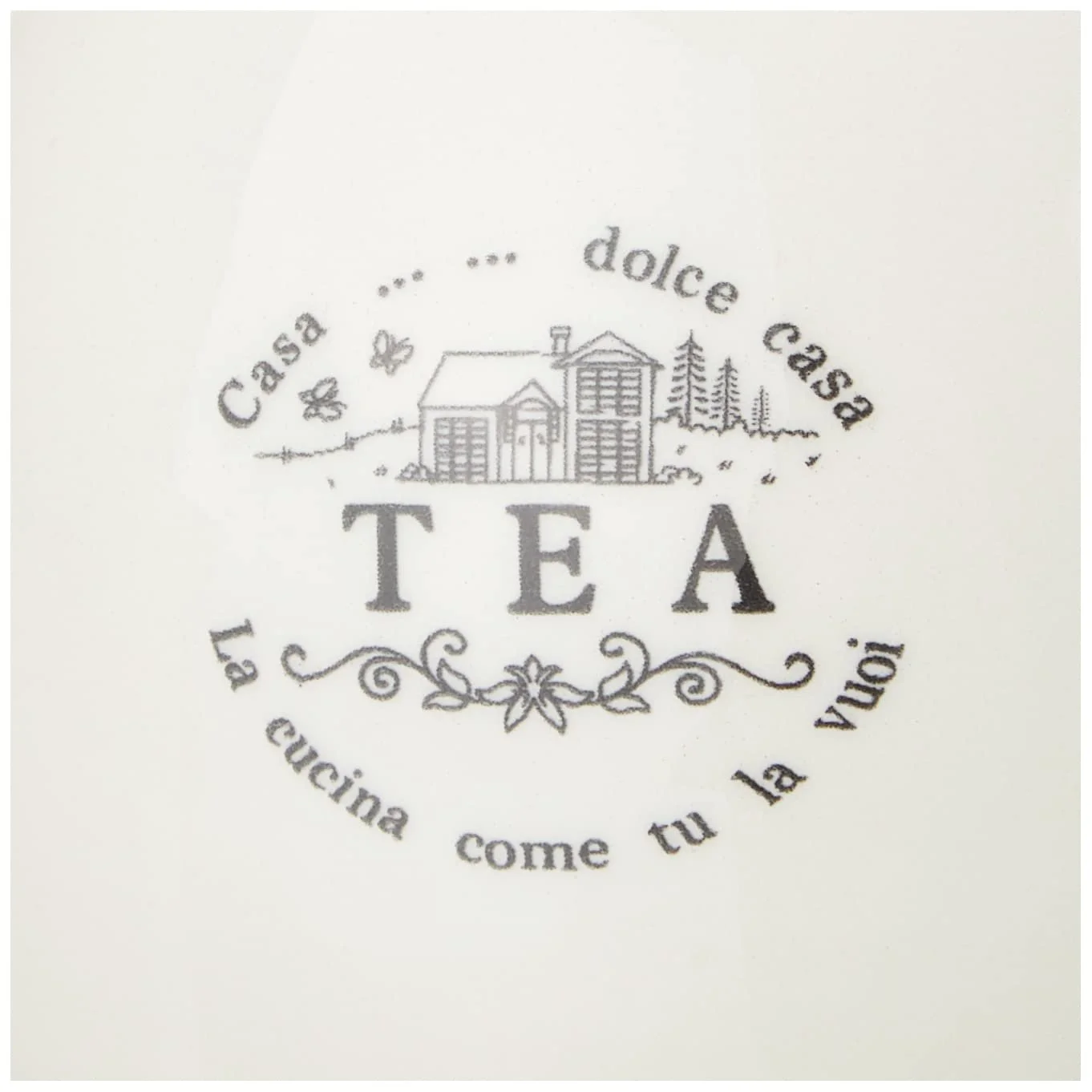 Чайник-заварник Tognana Sweet Campania Home з чашкою, білий, фото №3