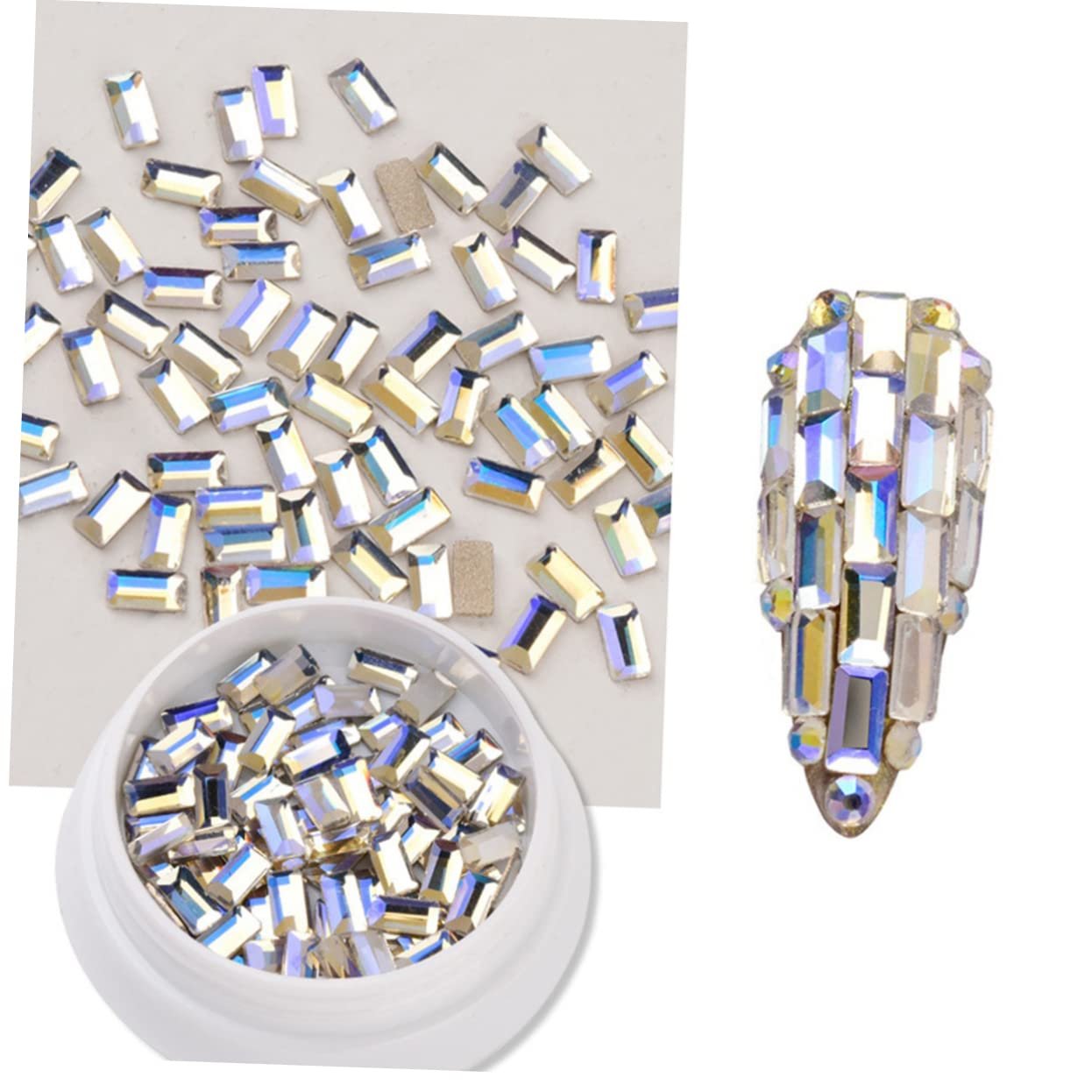 Стразы для ногтей, 3 шт., фото №7 Стразы для ногтей, 3 шт., фото №7