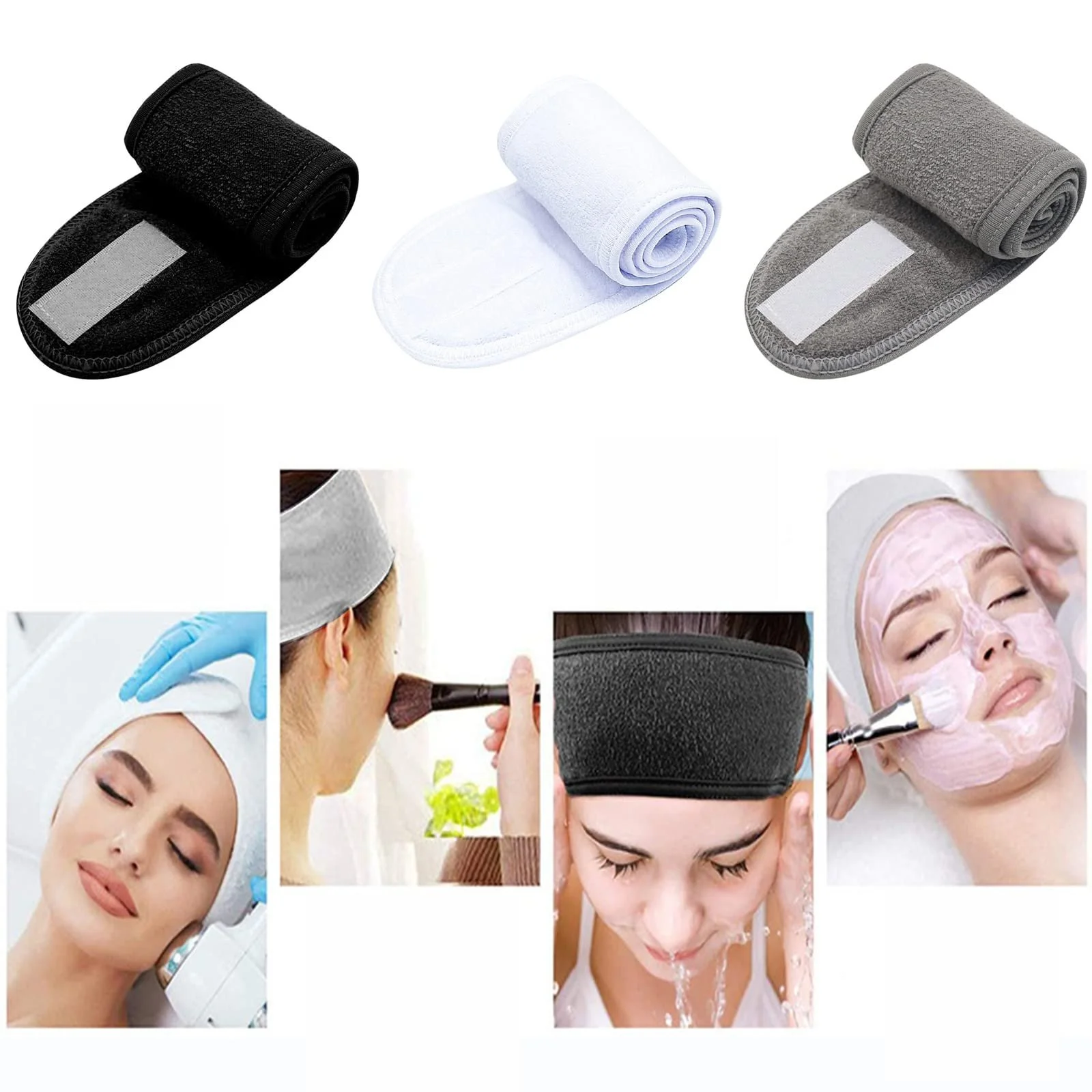 Набір пов'язок для волосся для макіяжу, фото №7