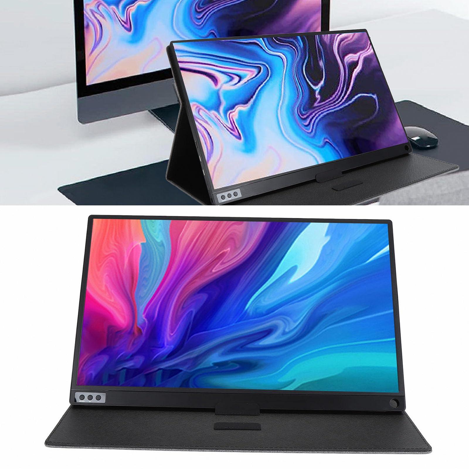Портативный монитор Gugxiom 16.1 дюймов FHD 1920x1080 USB-C HDMI HDR IPS с умной обложкой и динамиком, фото №4
