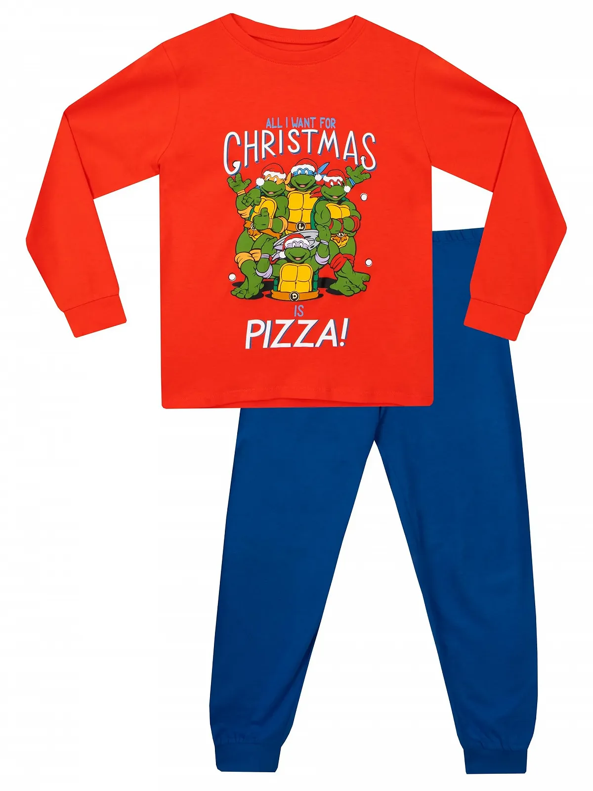 Піжама Teenage Mutant Ninja Turtles для хлопчиків, червона, фото №1 Піжама Teenage Mutant Ninja Turtles для хлопчиків, червона, фото №1