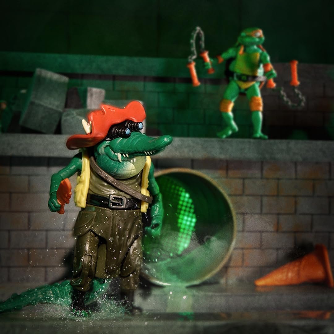 Фигурка Ninja Turtles CAOS Mutante Leatherhead 12 см, фото №9