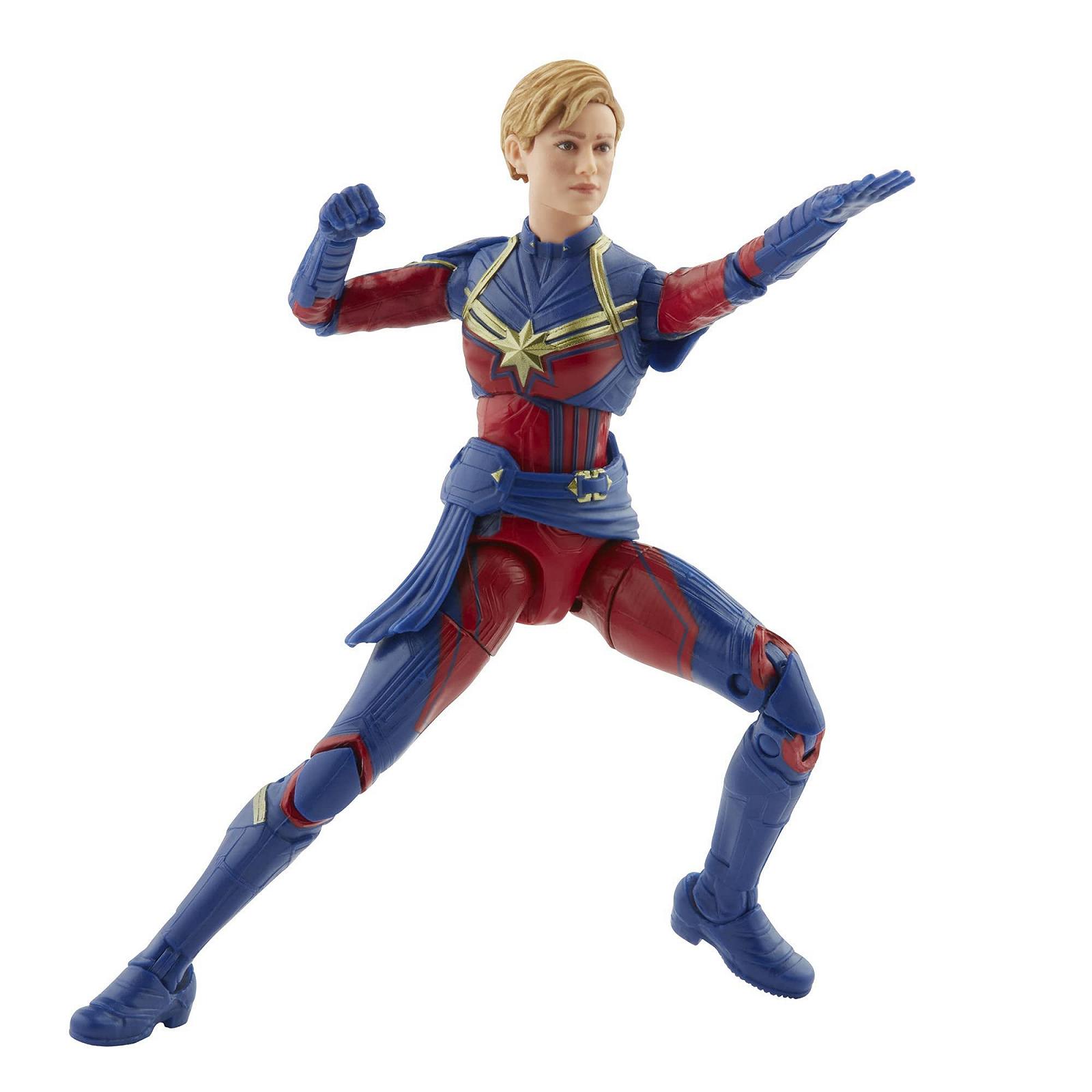 Фигурки Marvel Капитан Марвел и Спасательная Броня Hasbro Legends Series 15 см, Infinity Saga, с 12 аксессуарами, F0190, разноцветные, фото №18