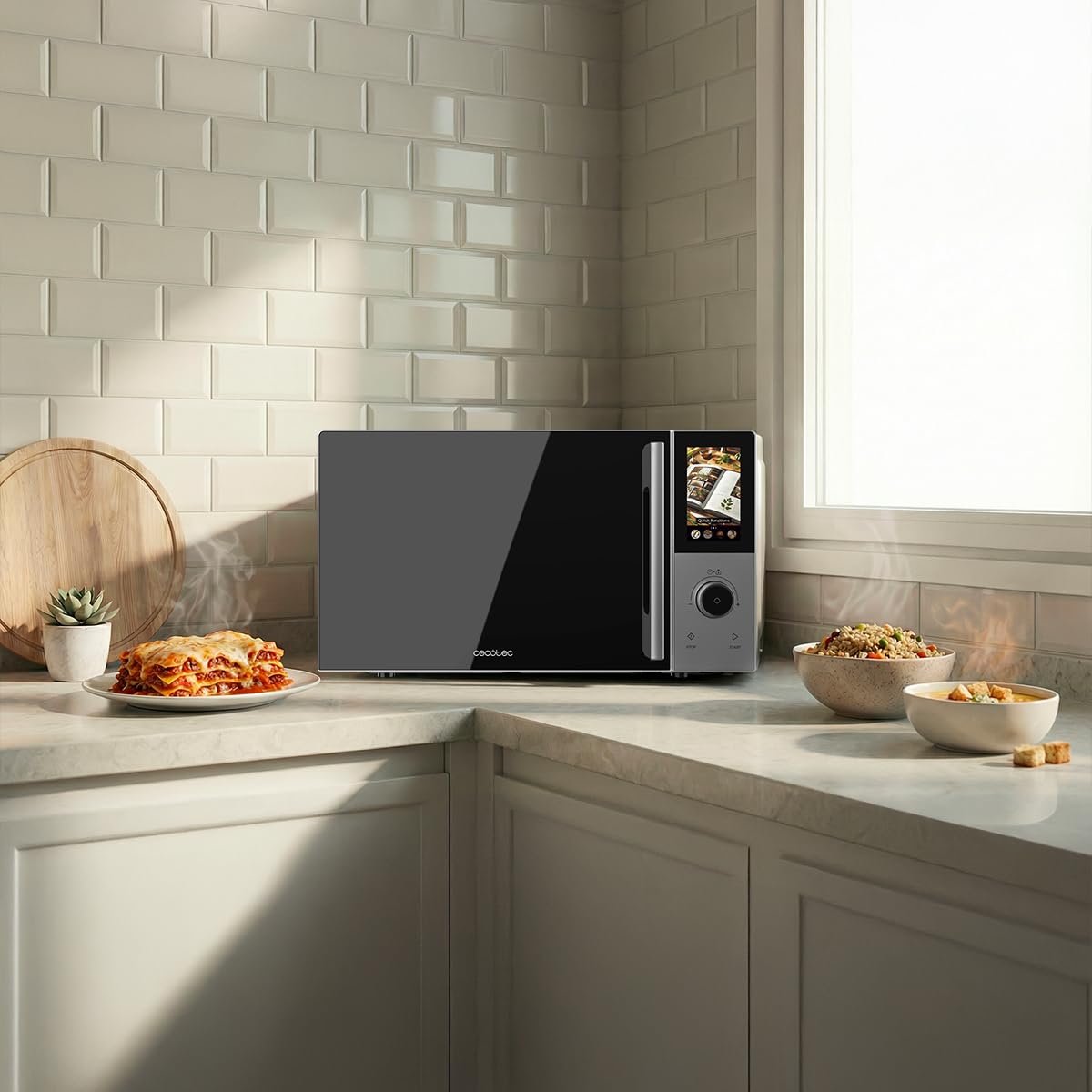 Микроволновая печь Cecotec Convection 2800 Touch 28 л 900 Вт гриль конвекция, фото №8 Микроволновая печь Cecotec Convection 2800 Touch 28 л 900 Вт гриль конвекция, фото №8