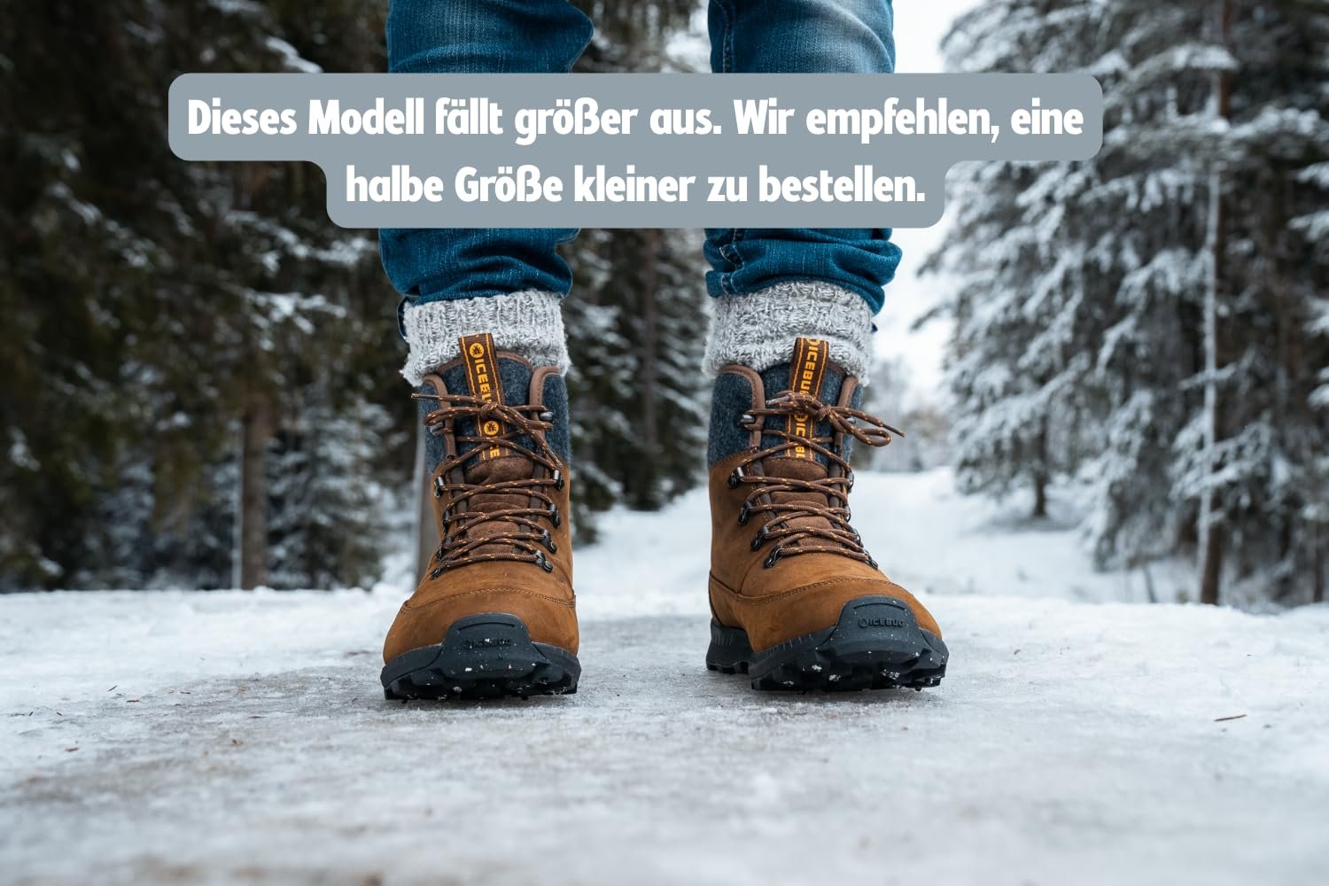 Зимние Сапоги Мужские Icebug Aahu Rewool Michelin Black - Merino Classic Warm, размер EU, фото №7