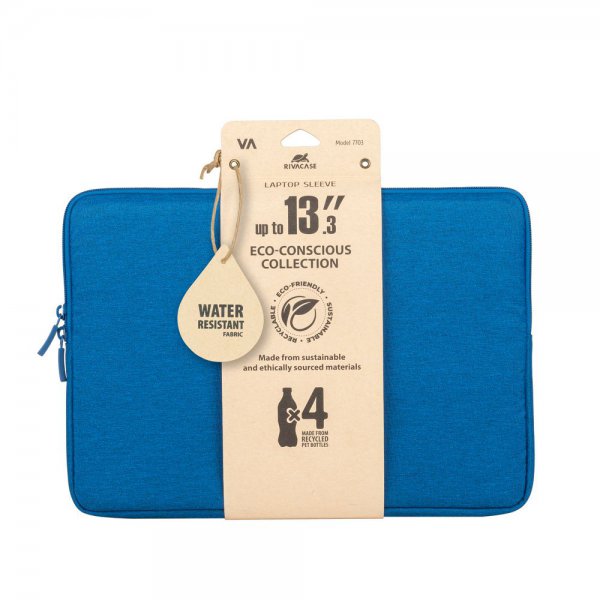 Чохол для ноутбука 13.3" Riva Case 7703 блакитний, фото №4