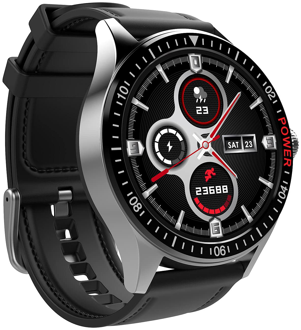 Смарт-часы St. Leonhard IP68 c Always-On дисплеем, Bluetooth и приложением, фото №1