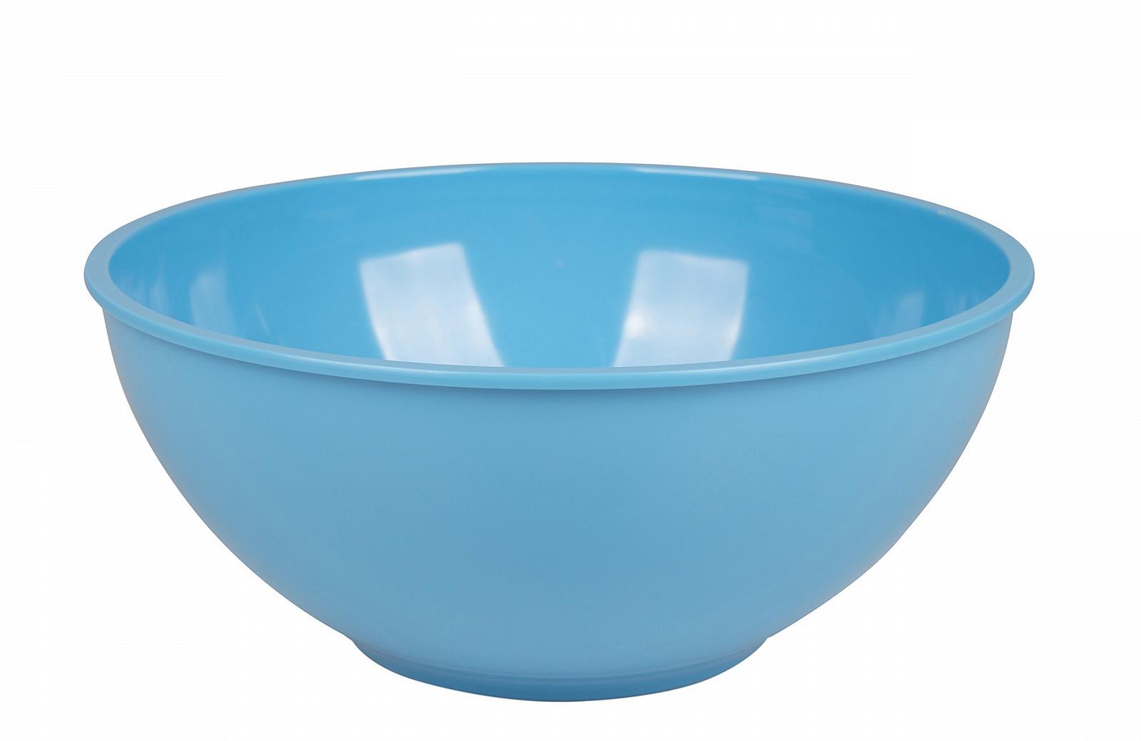 Миска Bo-Camp BC Melamine з кришкою, унісекс, BC Melamine, синьо-біла, фото №2