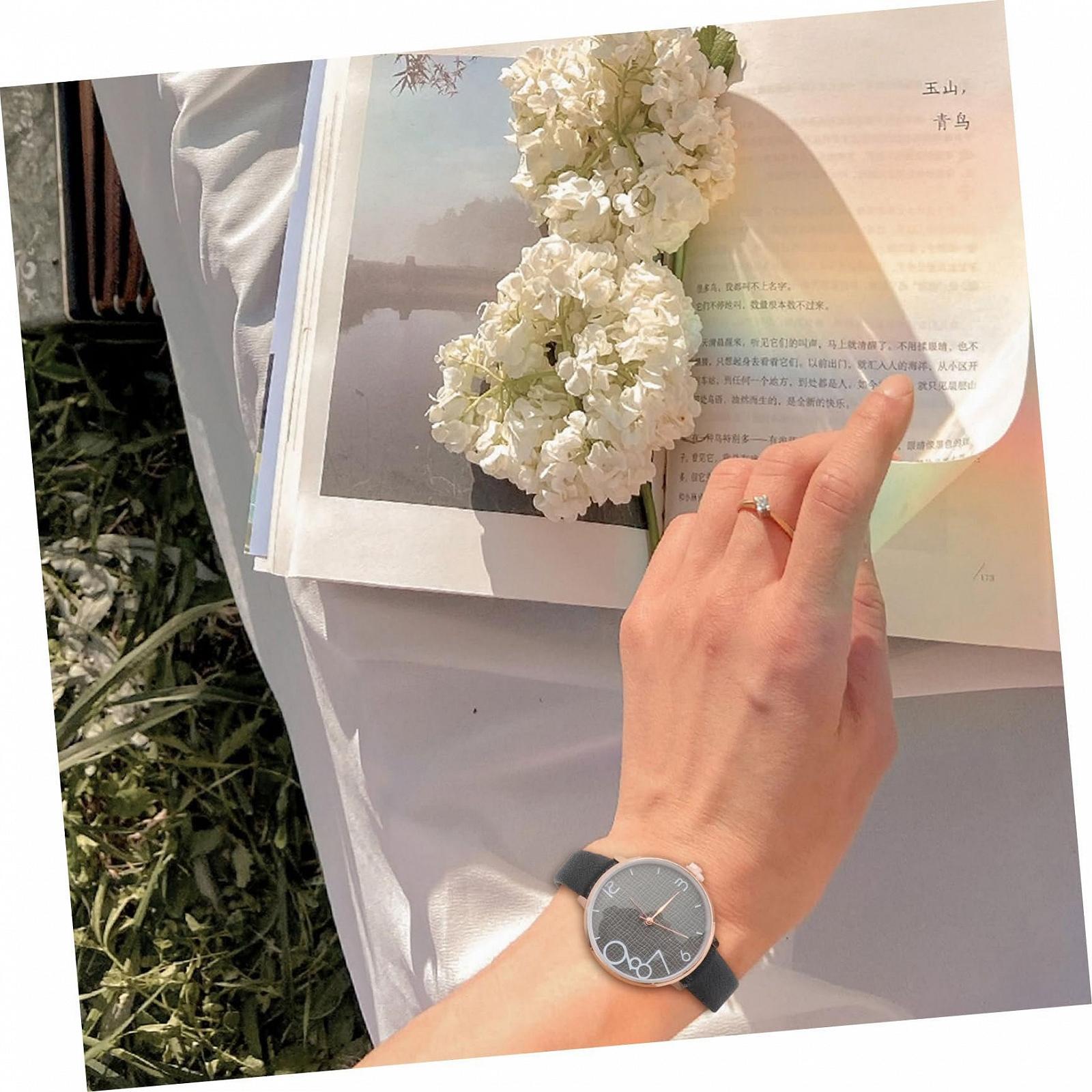 Годинник LIFKOME Жіночий Кварцовий Чорний, фото №3