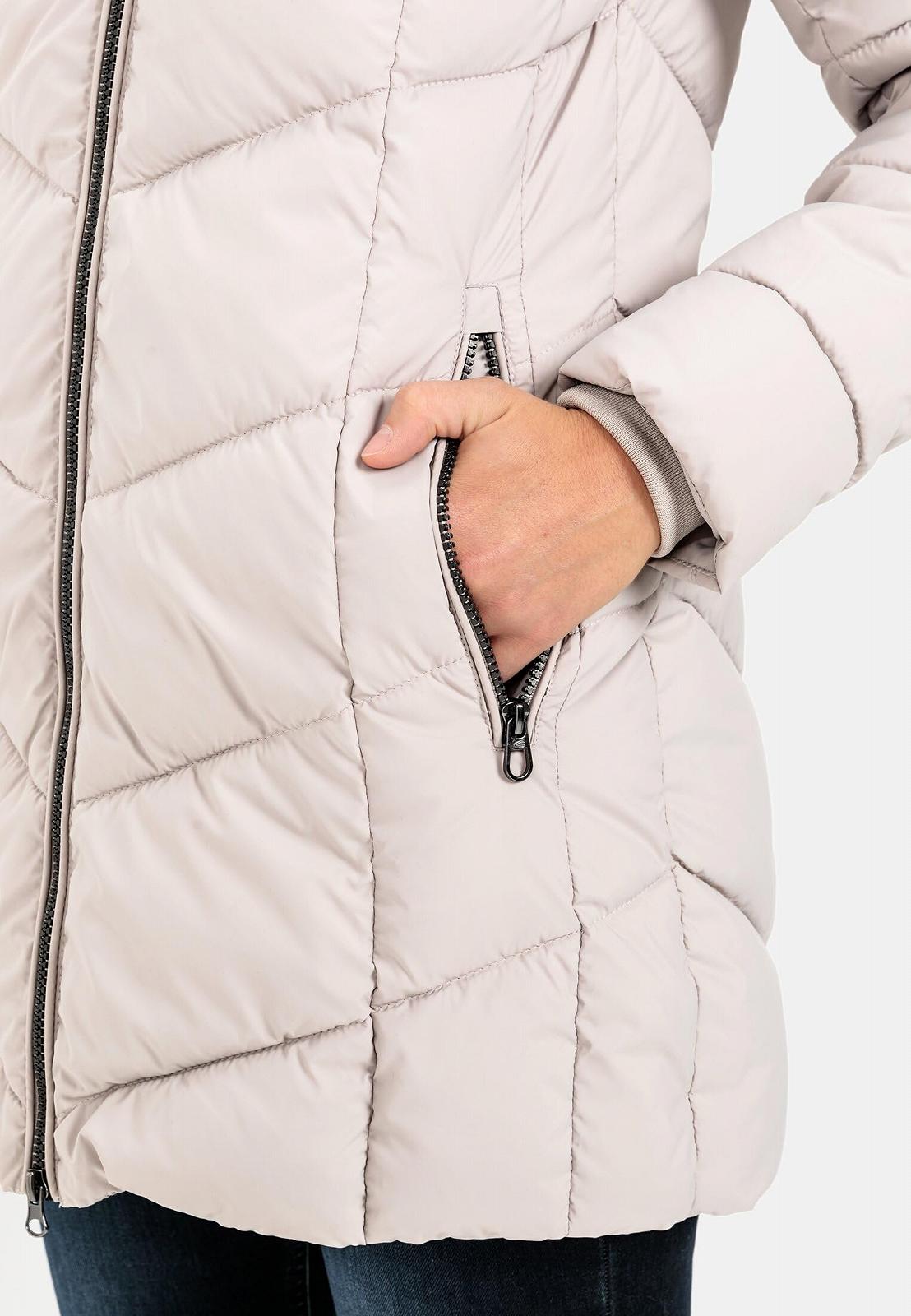 Пальто camel active З переробленого поліестеру стьобане, фото №7