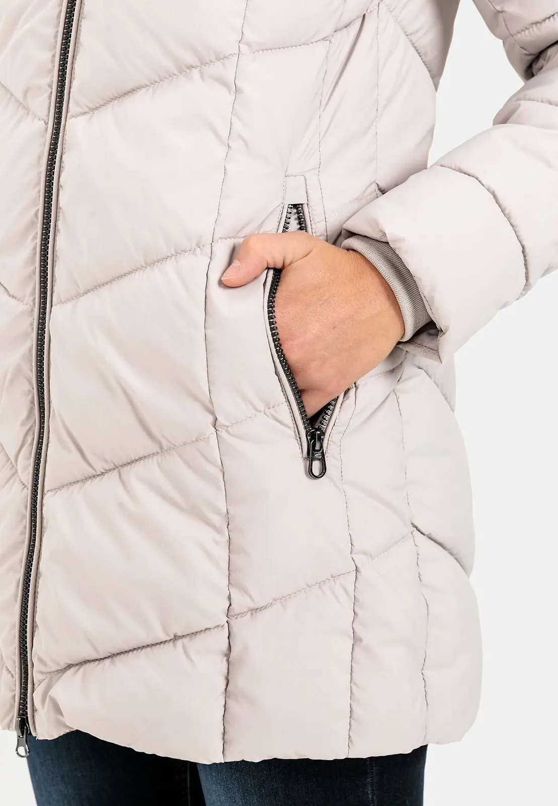 Пальто camel active Стёганое из переработанного полиэстера, фото №7