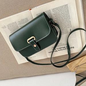 Модна зелена жіноча міні-сумка synthetic.ua - Фото 1